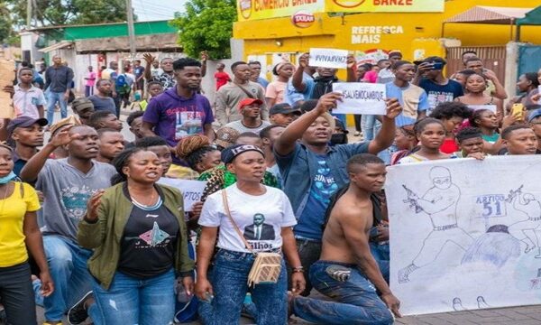 Youthful protests demonstrate in Mozambique