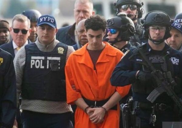 Luigi Mangione arrested in handcuffs