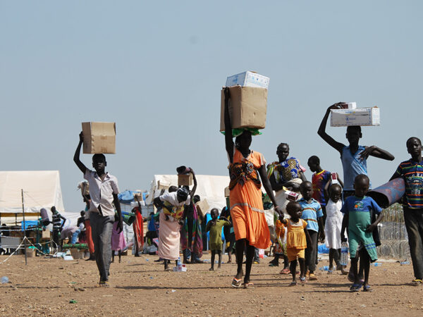 Sudanese refugees escape conflict