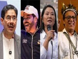 Election candidates in Peru and Colombia