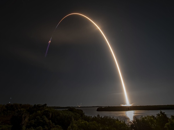 Space X Rocket launch